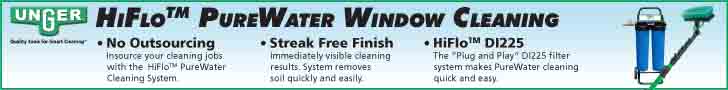 HiFlo PureWater Window Cleaning