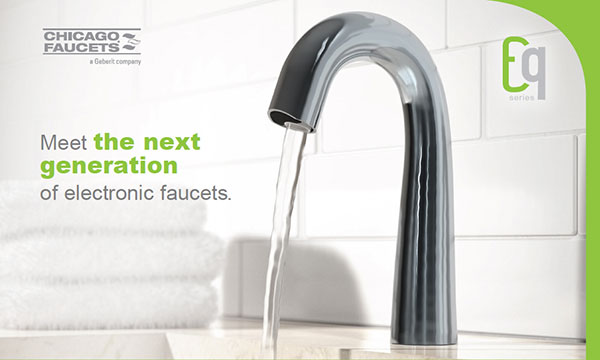 Meet the next generation of electronic faucets. Chicago Faucets.