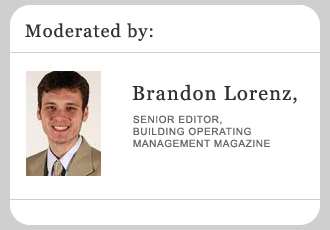 Moderator Brandon Lorenz