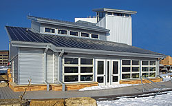 Photovoltaic Metal Roof: Petersen Aluminum Corp.