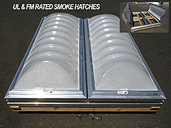 Smoke Hatches: Sunoptics Prismatic Skylights