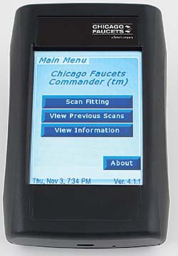 Electric Faucet Programmer: The Chicago Faucet Co.