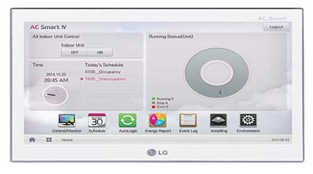 VRF Central Controller: LG Electronics