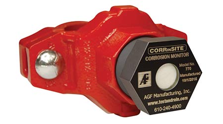 Sprinkler Piping Monitor Catches Corrosion Sooner: AGF Manufacturing