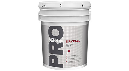 Dryfall Paint Offers Flash Rust Resistance: Behr