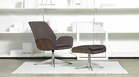 Chair Sits Between Task and Lounge: HBF