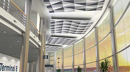 Ceiling System: Armstrong Ceilings