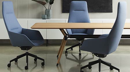 Solid Wood Conference Table: Davis