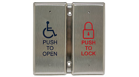 Push Plate: Camden Door Controls