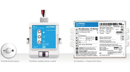 Wireless Fixture Controls Provides Occupancy Detection and Daylight Harvesting Options: Lutron Electronics Co. Inc.