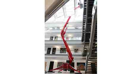 Compact Aerial Lift Reaches Hard-to-Access Areas: Teupen USA Inc.