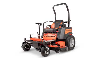 Mower Line Features, Stand-On, Ride-On Zero-Turn, Walk-Behind Models: Jacobsen