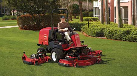 Rotary Mowers Feature 55 Horsepower Diesel Engine: Toro Commercial Division