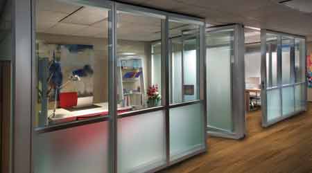 Glass Wall System Suits Specifics for many Space-Management Situations: Modernfold