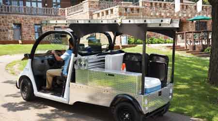 Electric Utility Vehicle Helps Reduce Cost of Ownership for Grounds Managers: Polaris Industries Inc.
