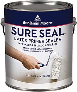 Primer sealer: Benjamin Moore & Co.