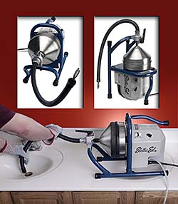 Counter-Top Drain Cleaner Provides Powerful Cleaning: Electric Eel Manufacturing