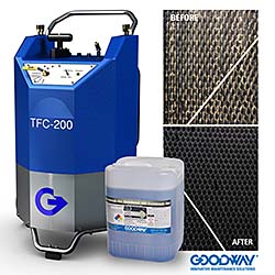 Machine Cleans HVAC Systems' Cooling Towers: Goodway Technologies Corp.