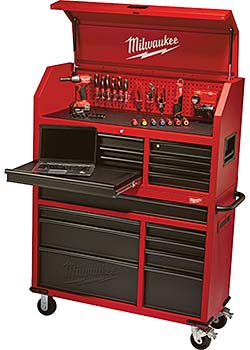 Chest and Cabinet Provides Storage for Hand, Electric Tools: Milwaukee Electric Tool Corp.