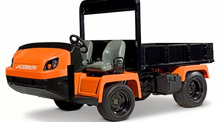 Heavy-Duty Utility Vehicle Helps Improve Worker Efficiency: Jacobsen, a Textron Co.