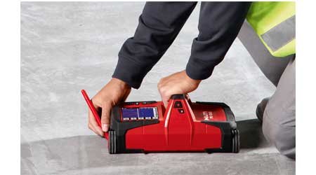 Radar Detection Scanner Helps Reveal Objects in Concrete Structures: Hilti Inc.