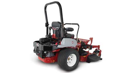 Suspended Operator Platform Reduces Impact of Bumps on Mowers: Exmark Mfg. Co. Inc.