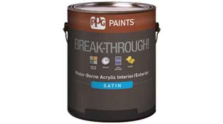 Interior Paint Bonds With Most Difficult Substrates: PPG