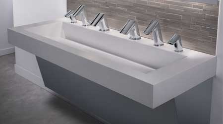 Sustainable Restroom System Features Touch-Free Products: Sloan Valve Co.