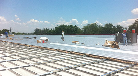 Metal Roof System Designed for Retrofit Over Existing Slope or Flat Roofs: Metal Sales Manufacturing Corp.