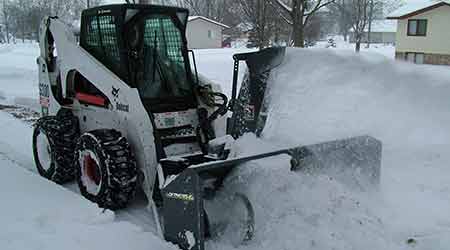 Snow Blower Attachments Offered for Skid Steers and Tractors: Loftness