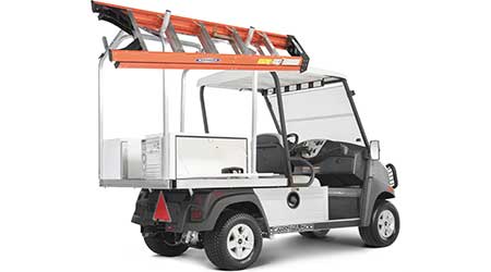 Carryall Vehicle Comes Fully Equipped To Streamline Work and Cut Costs for a Particular Task Set: Club Car