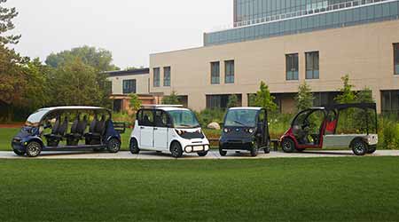 Electric utility vehicles: Polaris