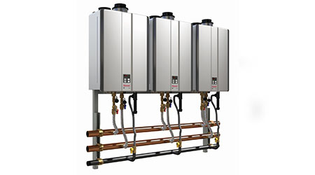 Modular hybrid boiler: Rinnai Corp.