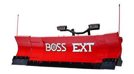 Extendable plow: Boss