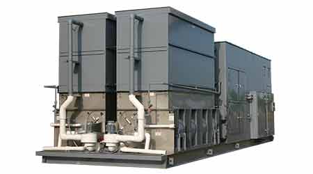 Evaporative cooled chillers: Technical Systems