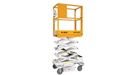 Low-level scissor lift: Hy-Brid Lifts