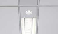 Fluorescent Fixture: Zumtobel Lighting Inc.